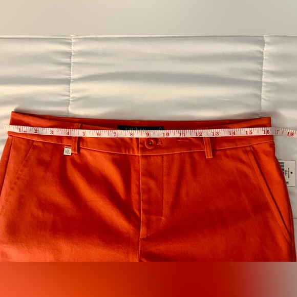 Ralph Lauren Women's Shorts Bi-stretch Twill Cotton Blend Orange US Size 2P NEW - Picture 13 of 13